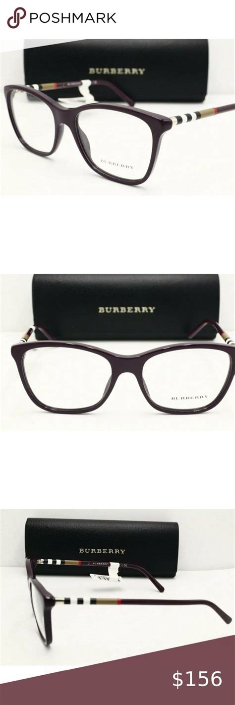 burberry glasses 2141|Burberry BE2141 3400 Eyeglasses in Purple .